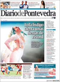 Portada de Diario de Pontevedra (Spain)