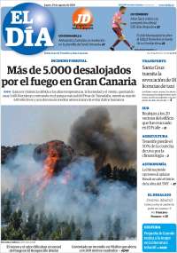 Portada de El Día (España)