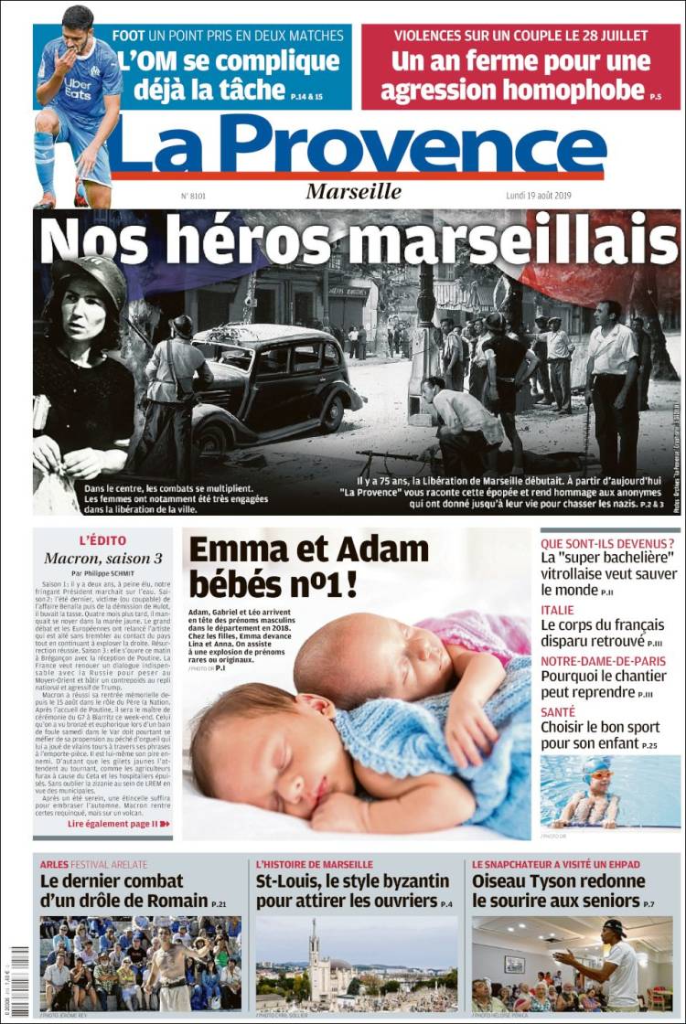 Portada de La Provence (France)