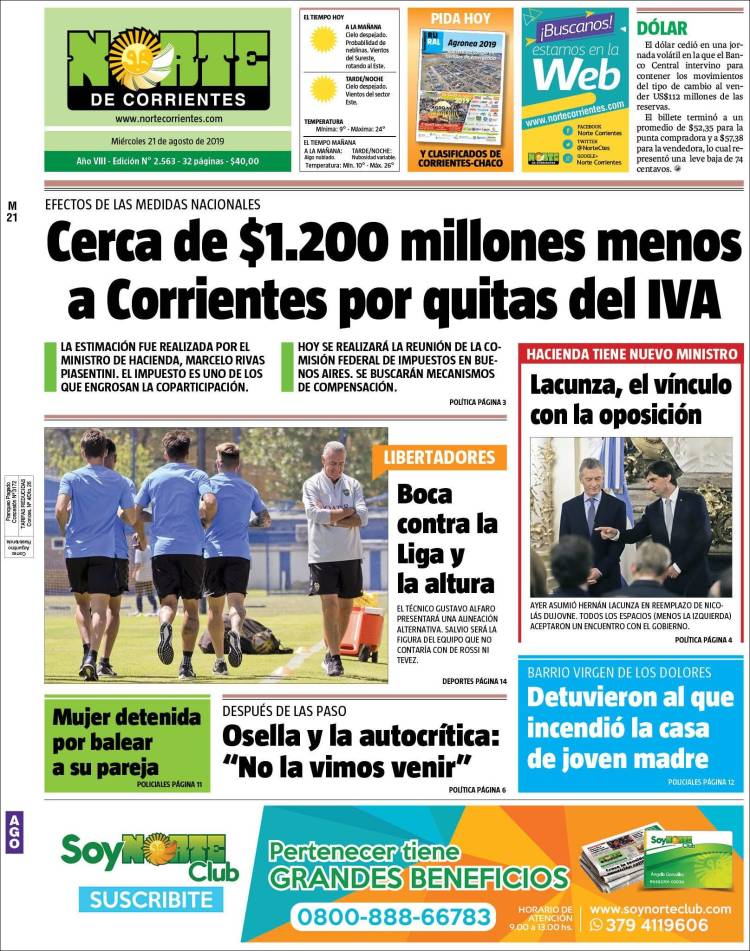 Portada de Norte Corrientes (Argentina)