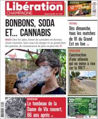 Portada de Libération Champagne (Francia)