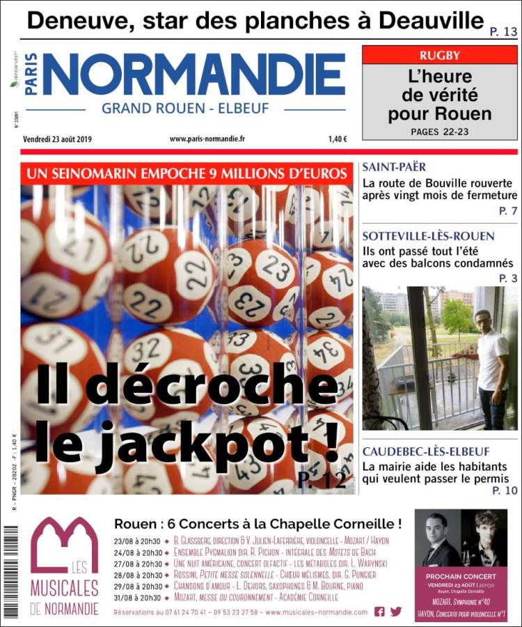Portada de Paris Normandie (France)