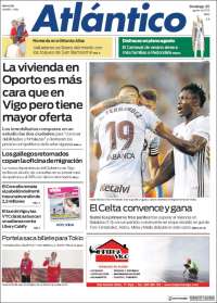 Portada de Atlántico Diario (España)