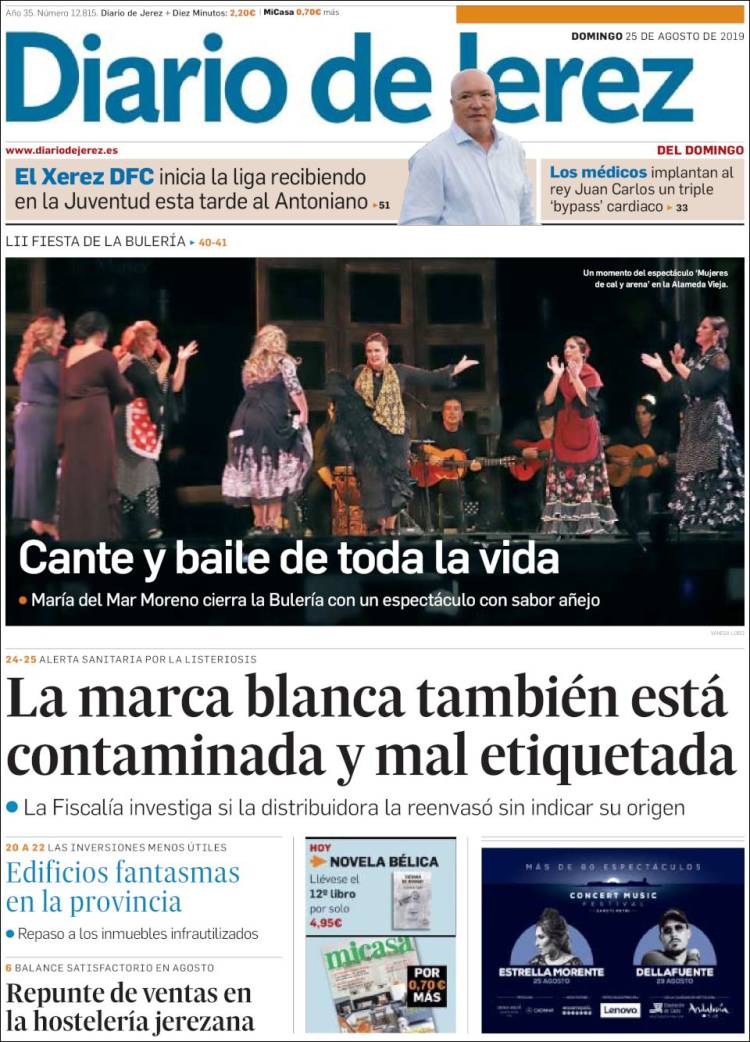 Portada de Diario de Jerez (España)