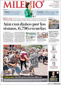 Portada de Milenio (México)