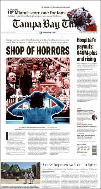 Portada de Tampa Bay Times (USA)