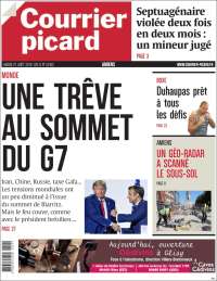Portada de Courrier Picard (Francia)