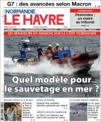 Portada de Le Havre Libre (Francia)