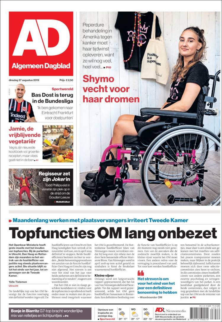 Portada de AD (Pa&iacute;ses Bajos)