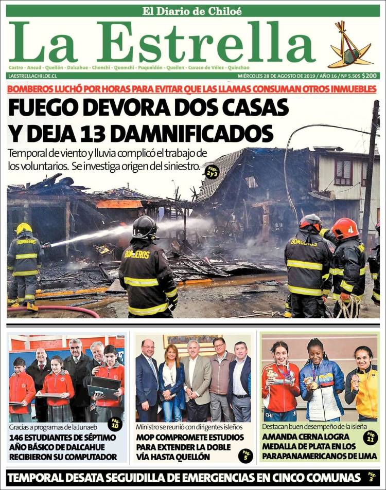 Portada de Estrella de Chiloé (Chile)