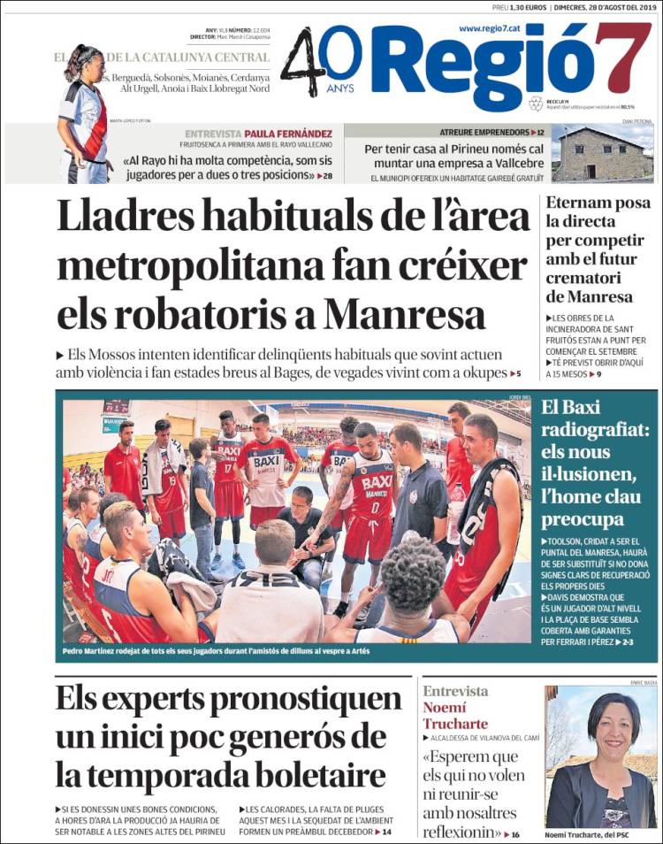 Portada de Regio7 (España)