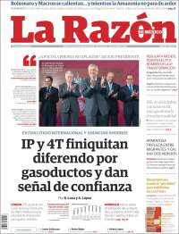 Portada de La Razón (M&eacute;xico)
