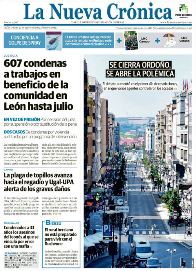 Portada de La Nueva Crónica (Espa&ntilde;a)