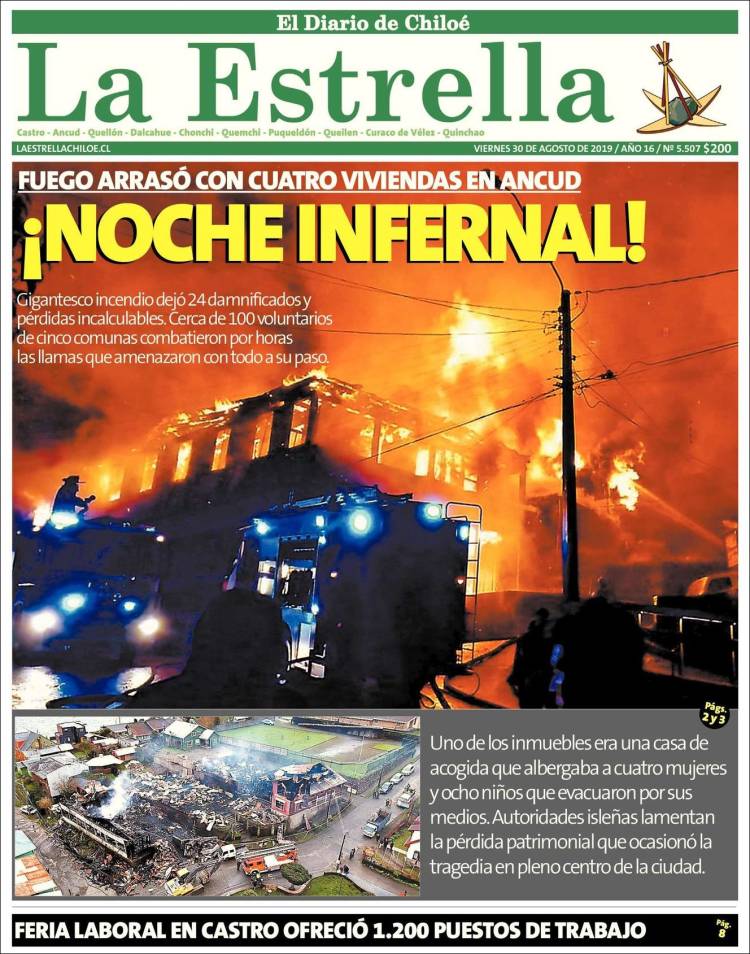 Portada de Estrella de Chiloé (Chile)