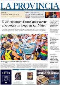 Portada de La Provincia (Espa&ntilde;a)