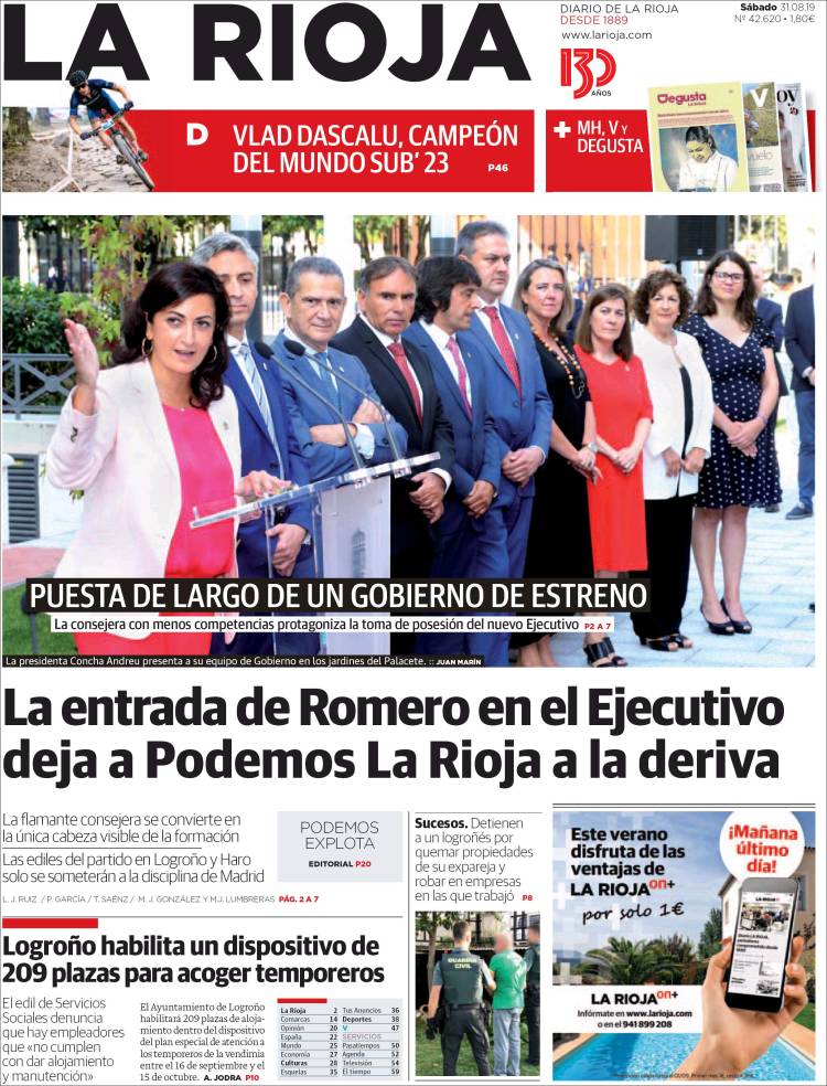 Portada de La Rioja (Espa&ntilde;a)