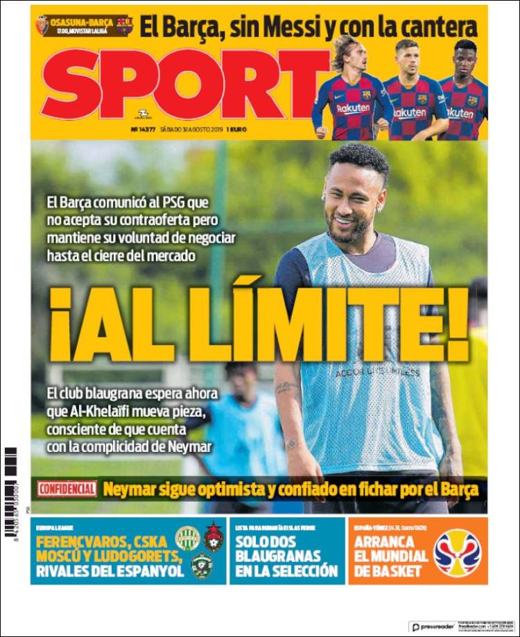 Portada de Sport (Espa&ntilde;a)