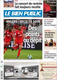 Portada de Le Bien Public (Francia)