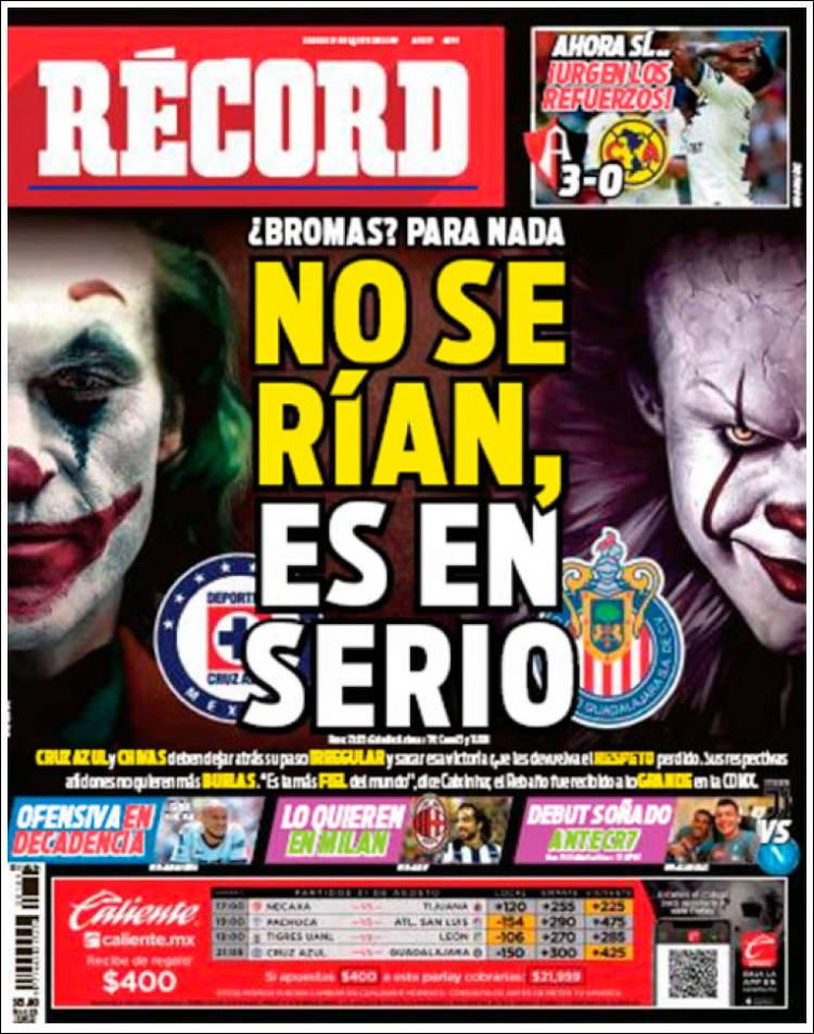 Portada de Record (M&eacute;xico)