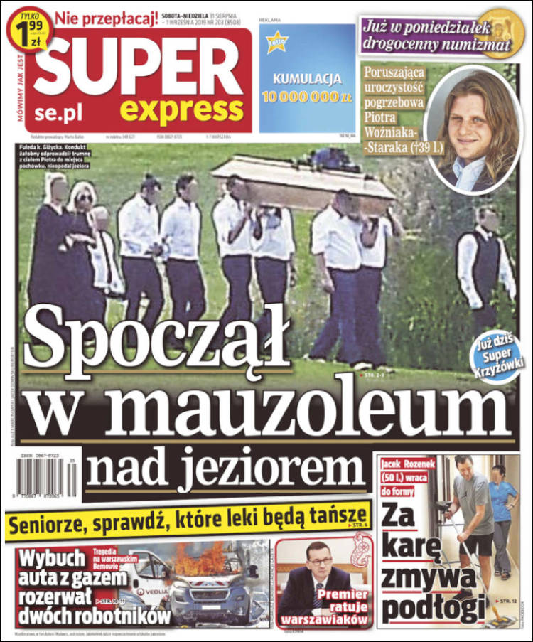 Portada de Super Express (Polonia)