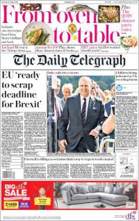 Portada de Daily Telegraph (United Kingdom)