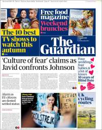 Portada de The Guardian (United Kingdom)