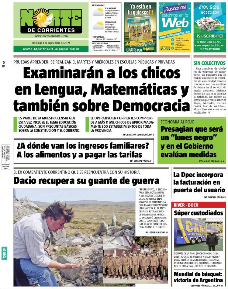 Portada de Norte Corrientes (Argentina)