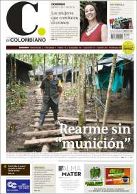 Portada de El Colombiano (Colombia)