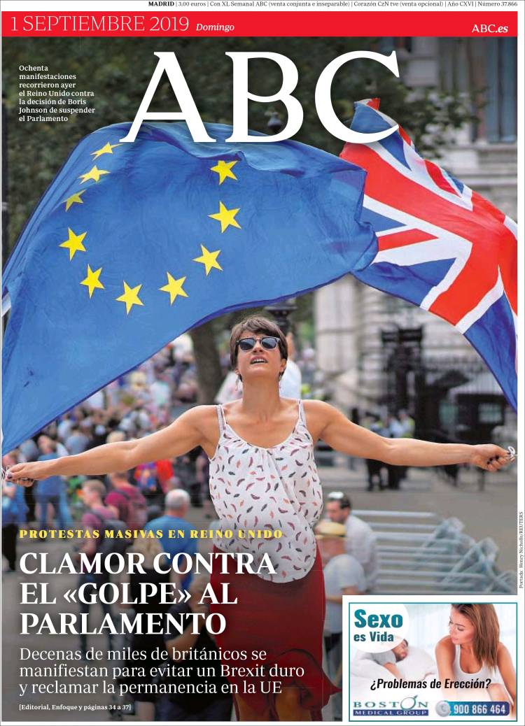 Portada de ABC (España)