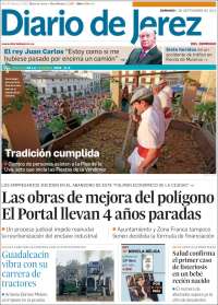 Portada de Diario de Jerez (España)