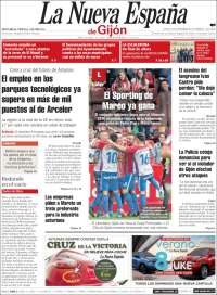Portada de La Nueva España - Gijón (Espa&ntilde;a)