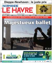Portada de Le Havre Libre (Francia)