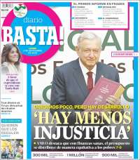Portada de Diario Basta (M&eacute;xico)
