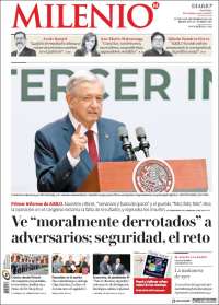 Portada de Milenio (M&eacute;xico)