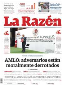 Portada de La Razón (M&eacute;xico)