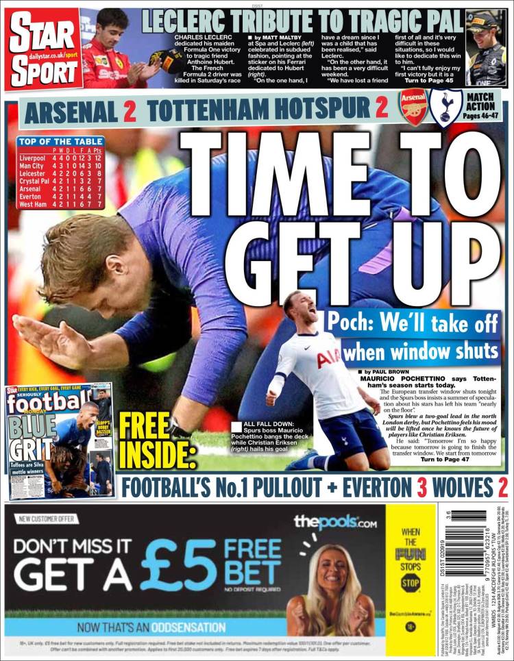 Portada de Star Sport (Reino Unido)