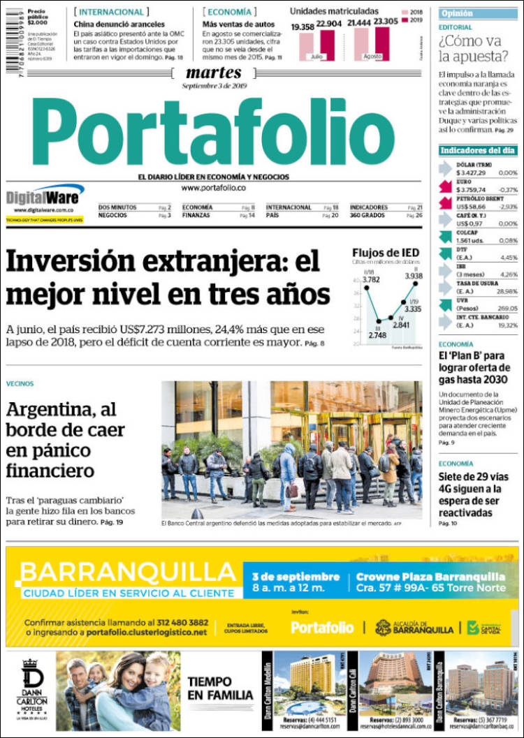 Portada de Portafolio (Colombia)