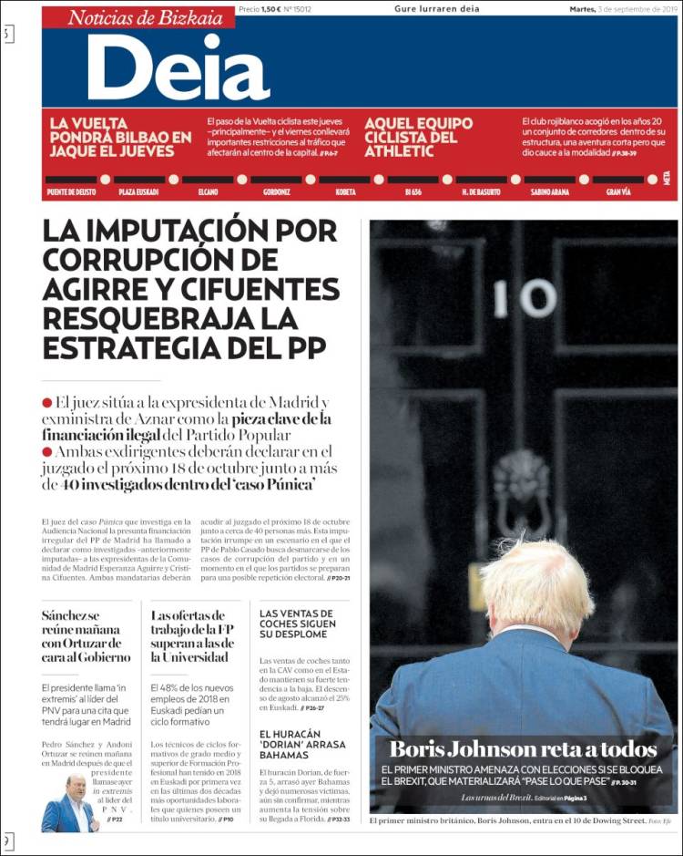 Portada de Deia (España)