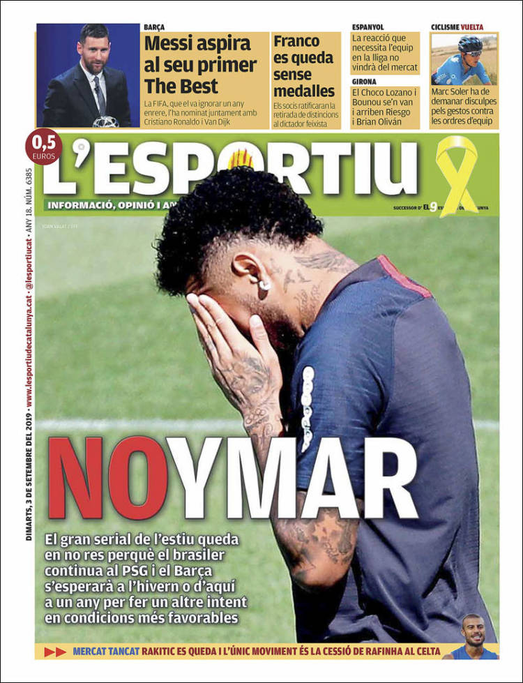 Portada de L'Esportiu (España)