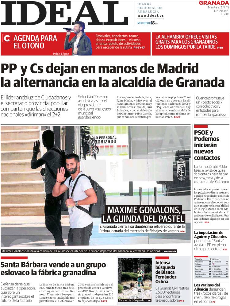 Portada de Ideal (España)