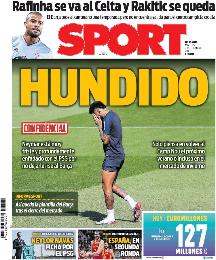 Portada de Sport (España)