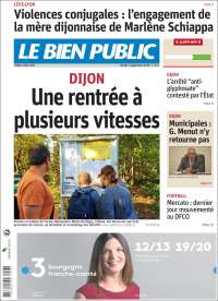 Portada de Le Bien Public (Francia)