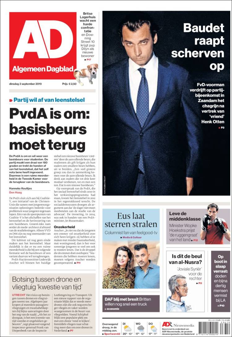 Portada de AD (Pa&iacute;ses Bajos)