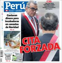 Portada de Perú 21 (Per&uacute;)