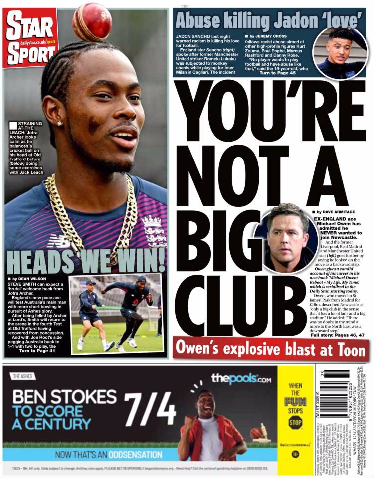 Portada de Star Sport (Reino Unido)