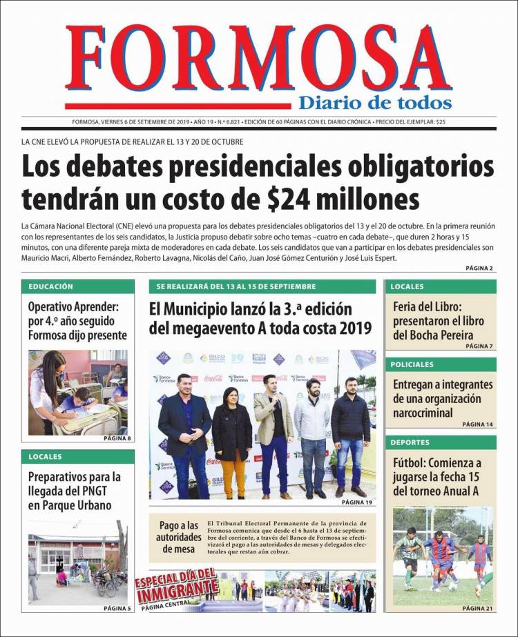 Portada de Formosa (Argentina)