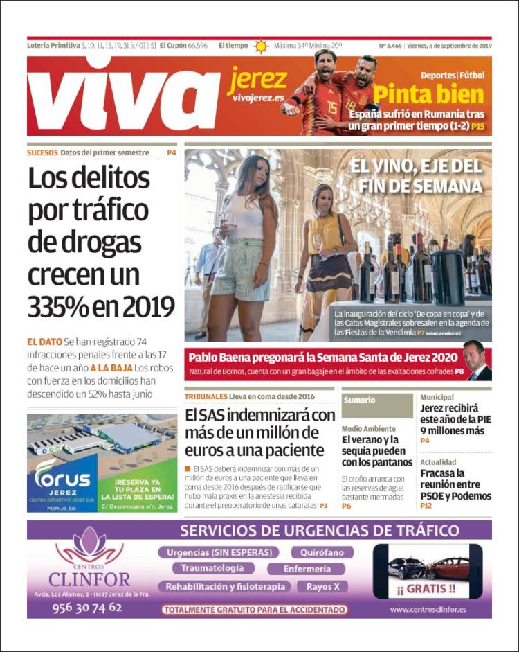 Portada de Viva Jerez (España)