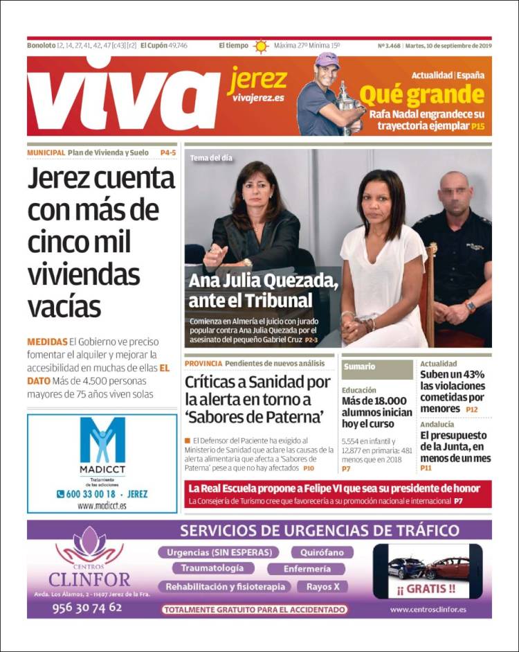 Portada de Información - Jerez (España)