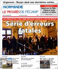 Portada de Progres de Fecamp (Francia)