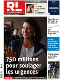 Portada de Le Republicain Lorrain (Francia)